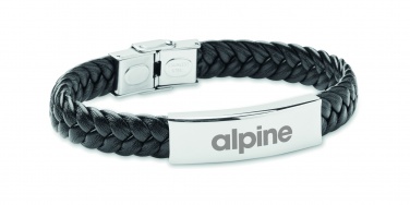 Logotrade corporate gift image of: Braided faux leather bracelet